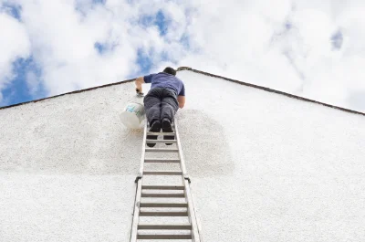 Peinture extérieure à Thollet — façades et ravalement